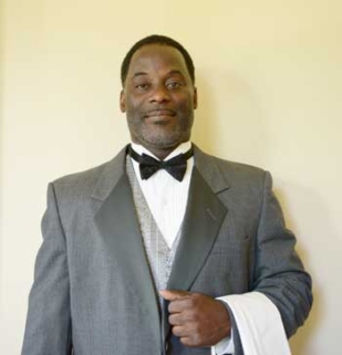 Photo of Otis Freedman, Head Waiter at the Tampa Hotel.