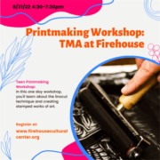 Printmaking Workshop, in Partnership with the Tampa Museum of Art