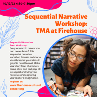 Sequential Teen Workshop in partnership with the Tampa Museum of Art.