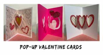 Pop-Up Valentine Cards