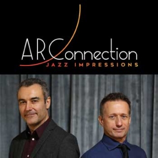 ARConnection jazz group logo and member photo.