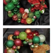 Babbles & Ribbon & Balls: Holiday Wreath