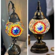 Make Your Own Resin Moroccan Mosaic Lamp