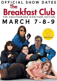 Graphic for dramatic performance of "The Breakfast Club".