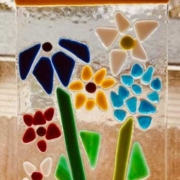 Glass Fusing! Flowers -  Jan 18