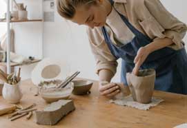 Try Your Hand at Pottery, Clay Workshop Nov.