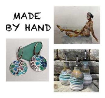 Made By Hand poster for Art Market in November, 2025.