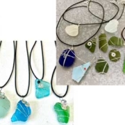 Wirewrapped Seaglass Jewelry