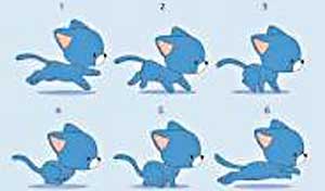 Animated Cat example.