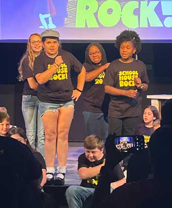 Schoolhouse Rock on stage