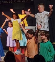 Student perform for family & friends at Summer Camp Show Off.