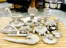 Teen clay workshop examples