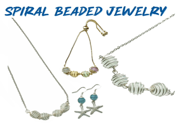 Spiral Beaded Jewelry