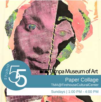 Studio 55 | Paper Collage | TMA@Firehouse