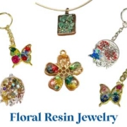 Floral Resin Jewelry