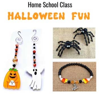 Homeschool Hallloween Crafts.